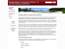 Tablet Screenshot of paraiso-fiscal.com